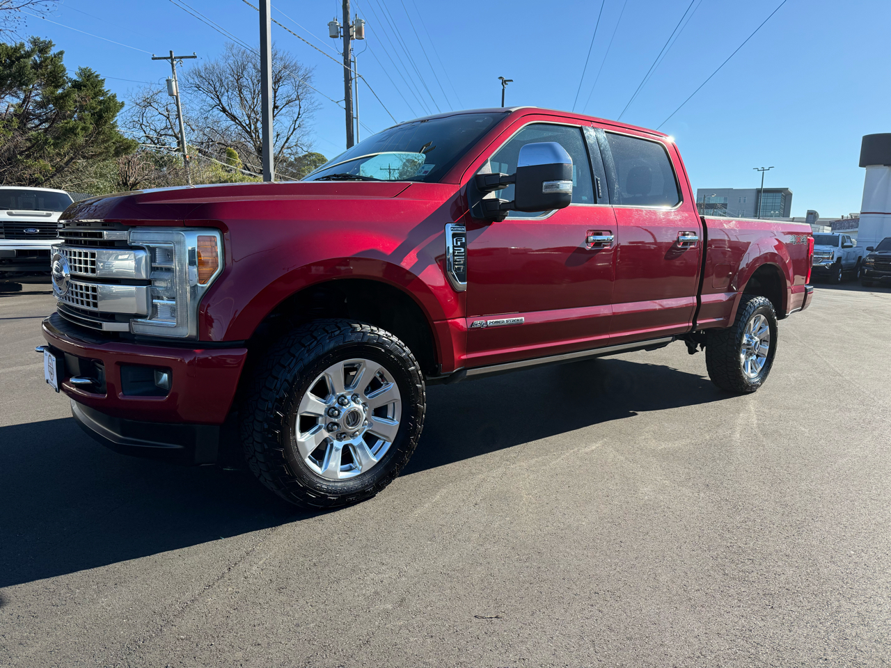 Ford Super Duty F-250 SRW Platinum 4WD Crew Cab 6.75' Box 2017