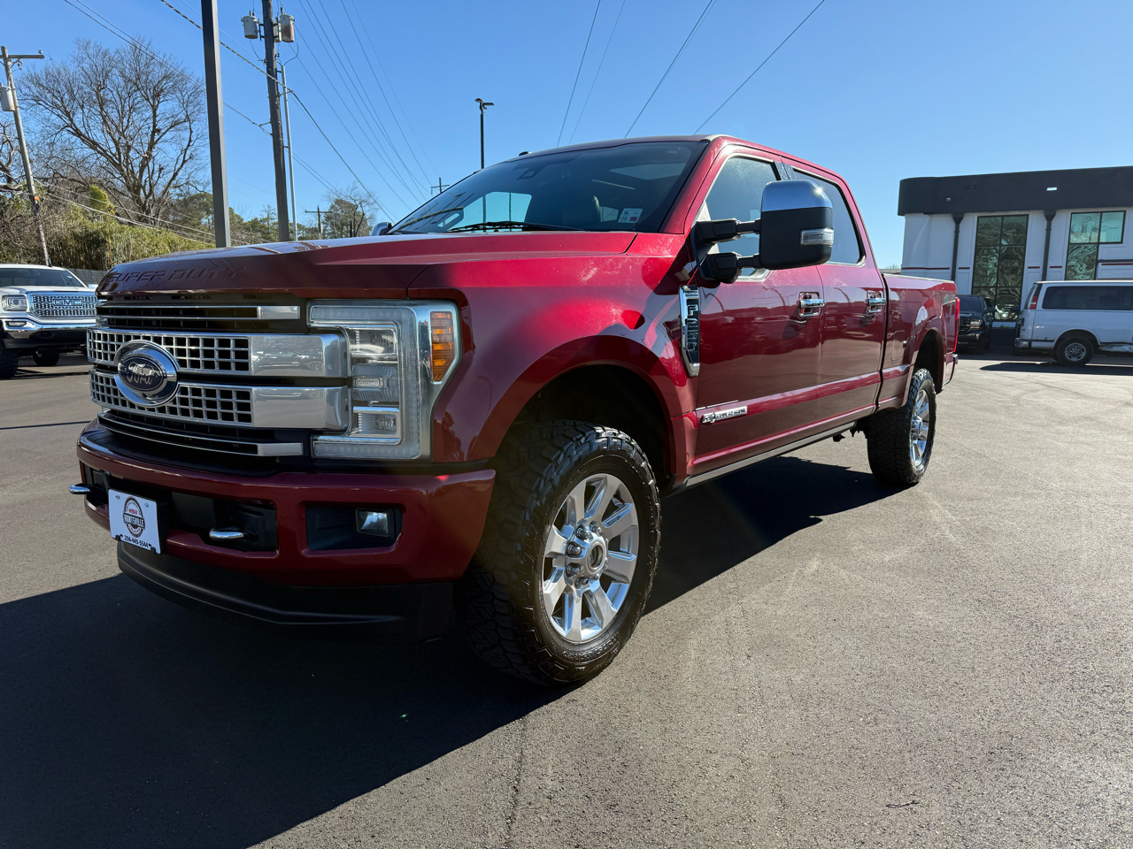 Ford Super Duty F-250 SRW Platinum 4WD Crew Cab 6.75' Box 2017