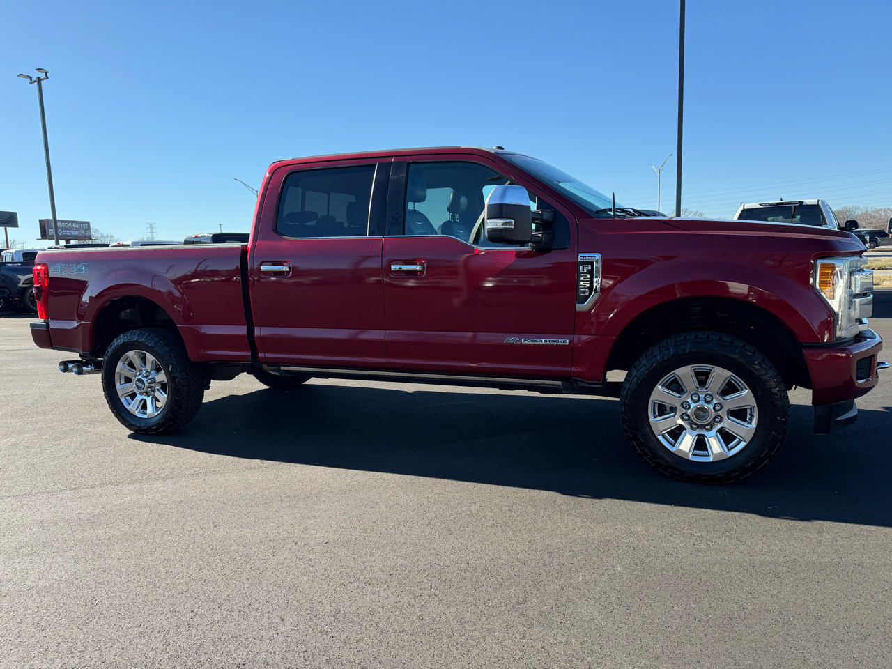 Ford Super Duty F-250 SRW Platinum 4WD Crew Cab 6.75' Box 2017