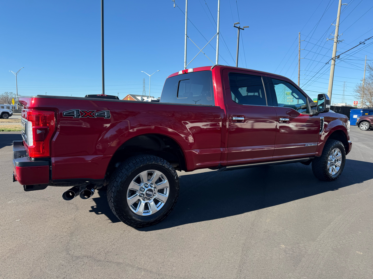 Ford Super Duty F-250 SRW Platinum 4WD Crew Cab 6.75' Box 2017