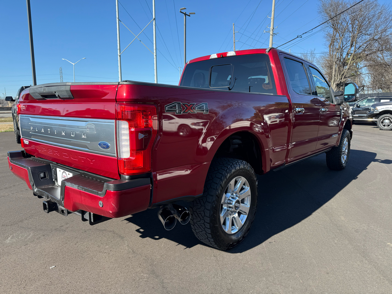 Ford Super Duty F-250 SRW Platinum 4WD Crew Cab 6.75' Box 2017