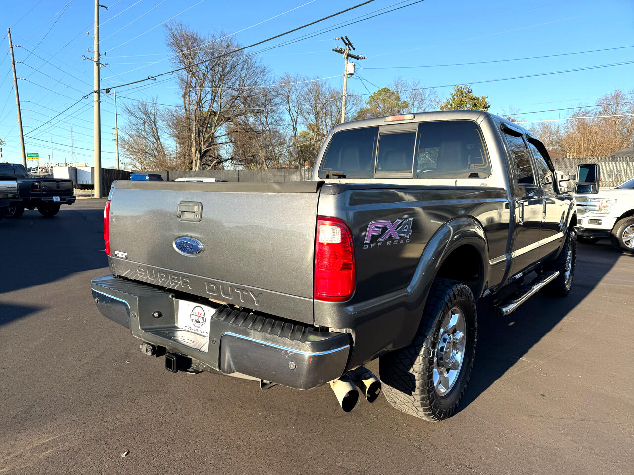 Ford Super Duty F-250 SRW Lariat 4WD Crew Cab 6.75' Box 2012
