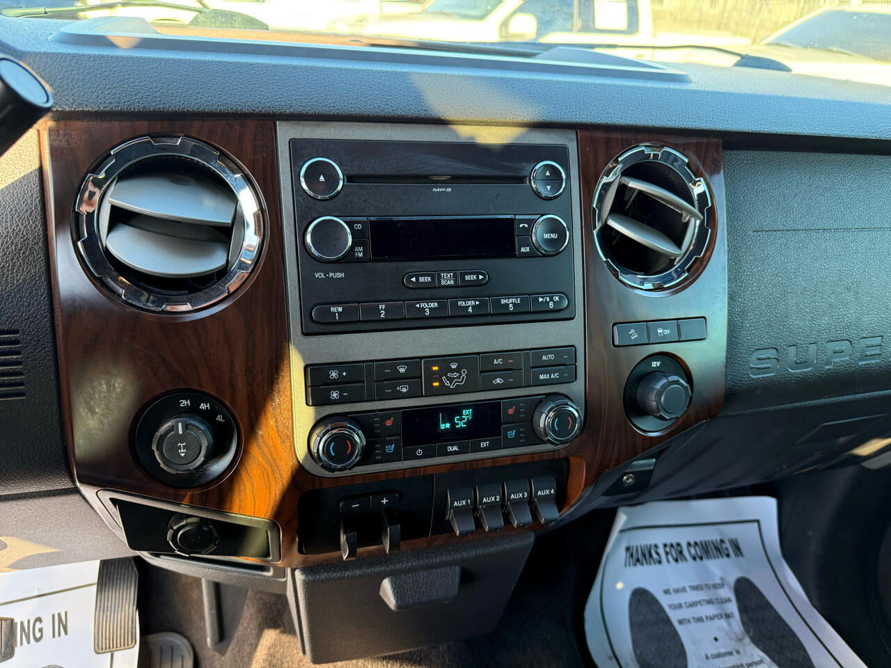 Ford Super Duty F-250 SRW Lariat 4WD Crew Cab 6.75' Box 2012