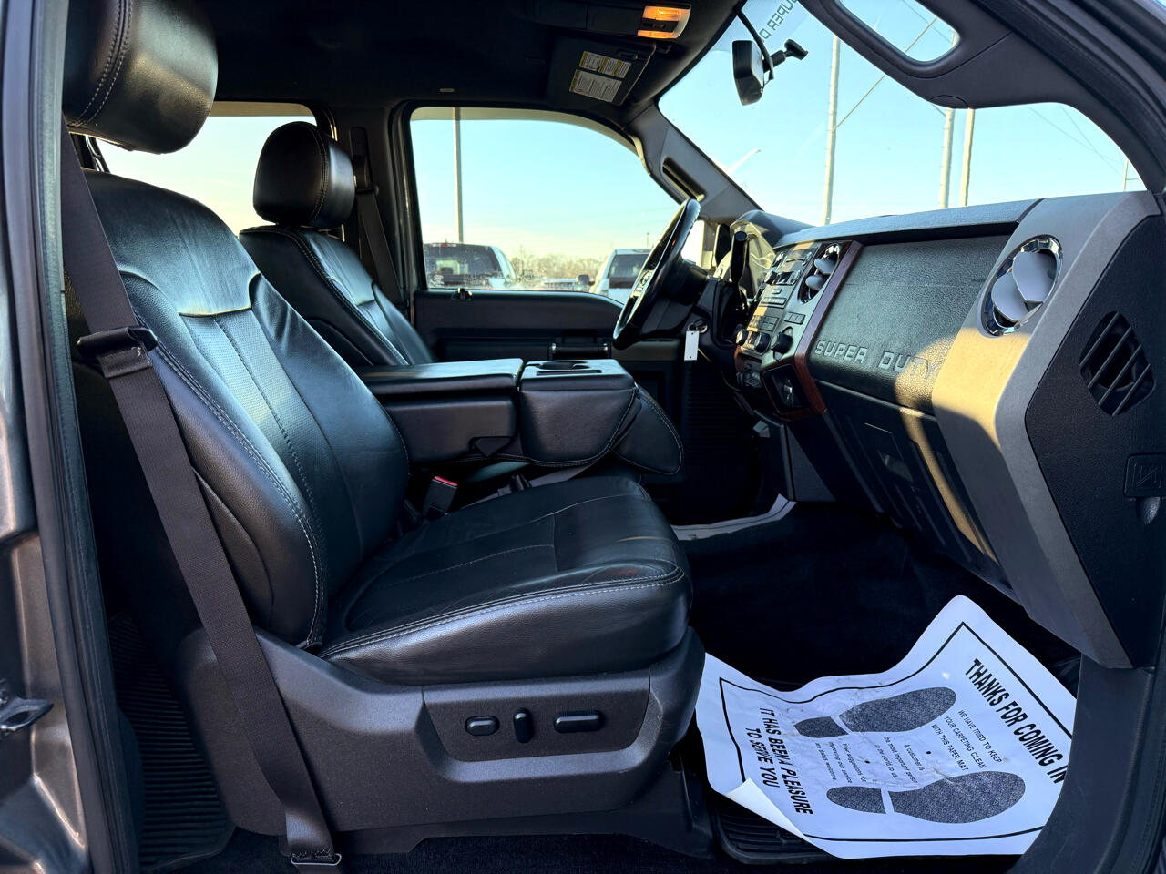 Ford Super Duty F-250 SRW Lariat 4WD Crew Cab 6.75' Box 2012