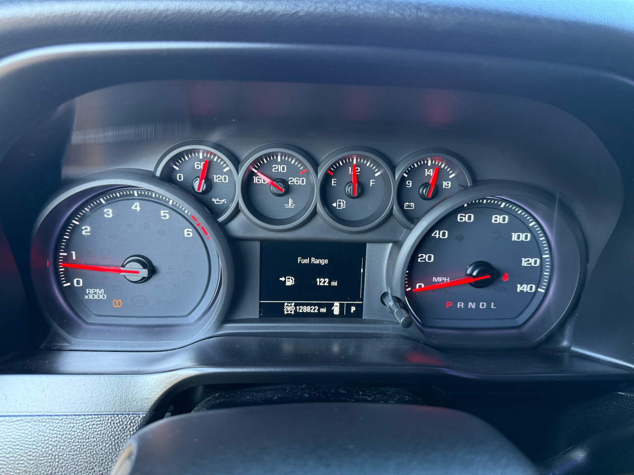 Chevrolet Silverado 1500 4WD Crew Cab 147" Custom Trail Boss 2019