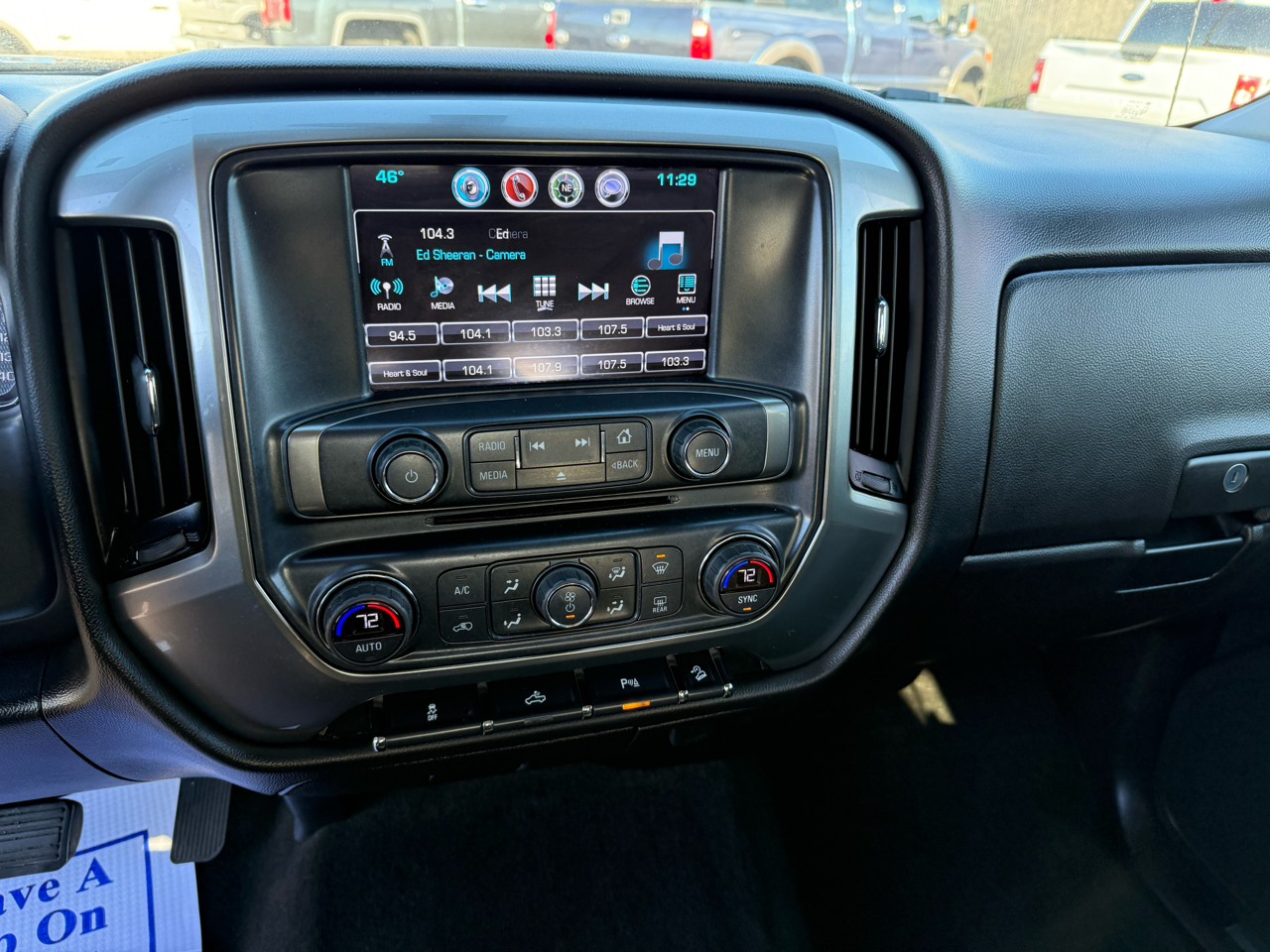 Chevrolet Silverado 1500 4WD Double Cab 143.5" LT w/2LT 2017