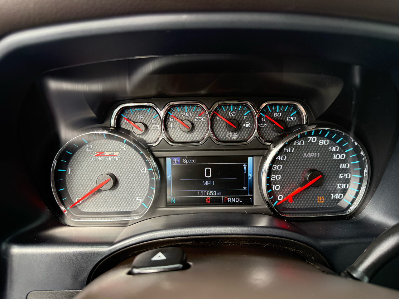 Chevrolet Silverado 2500HD 4WD Crew Cab 153.7" LTZ 2019