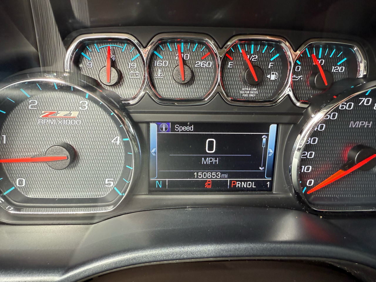 Chevrolet Silverado 2500HD 4WD Crew Cab 153.7" LTZ 2019