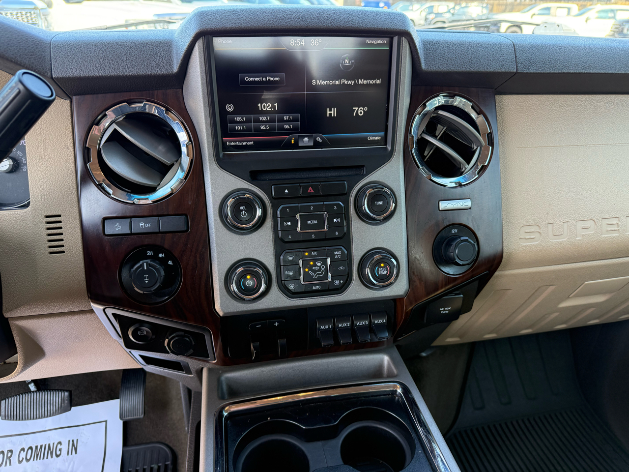 Ford Super Duty F-250 SRW 4WD Crew Cab 156" Lariat 2016