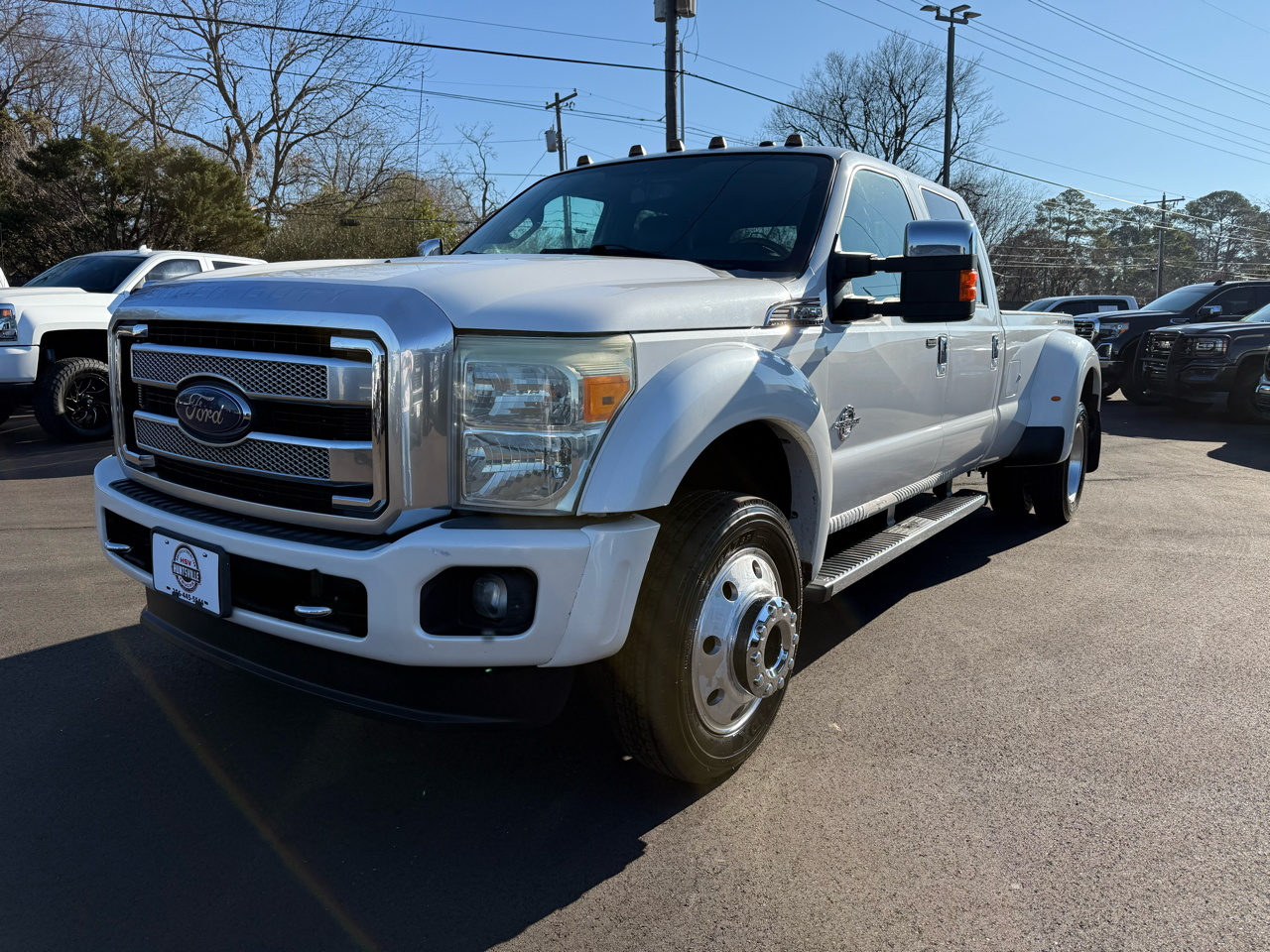 Ford F-450 SD Platinum Crew Cab DRW 4WD 2015