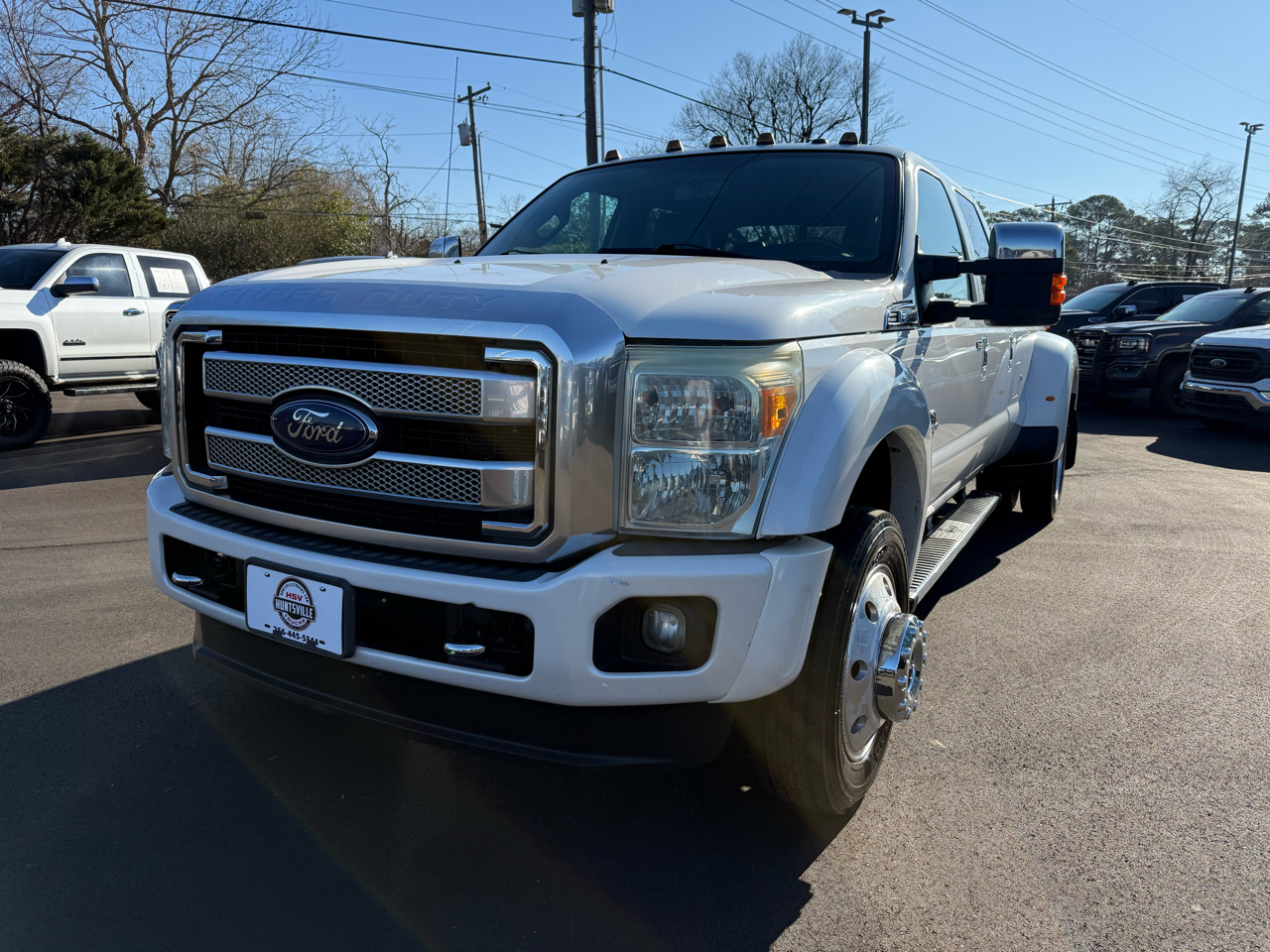 Ford F-450 SD Platinum Crew Cab DRW 4WD 2015