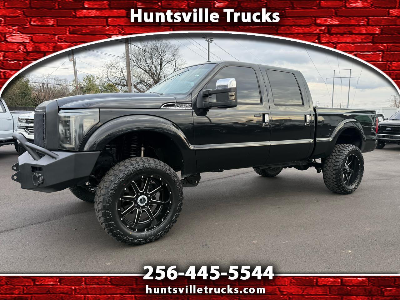 Ford Super Duty F-250 SRW 4WD Crew Cab 156" Platinum 2014