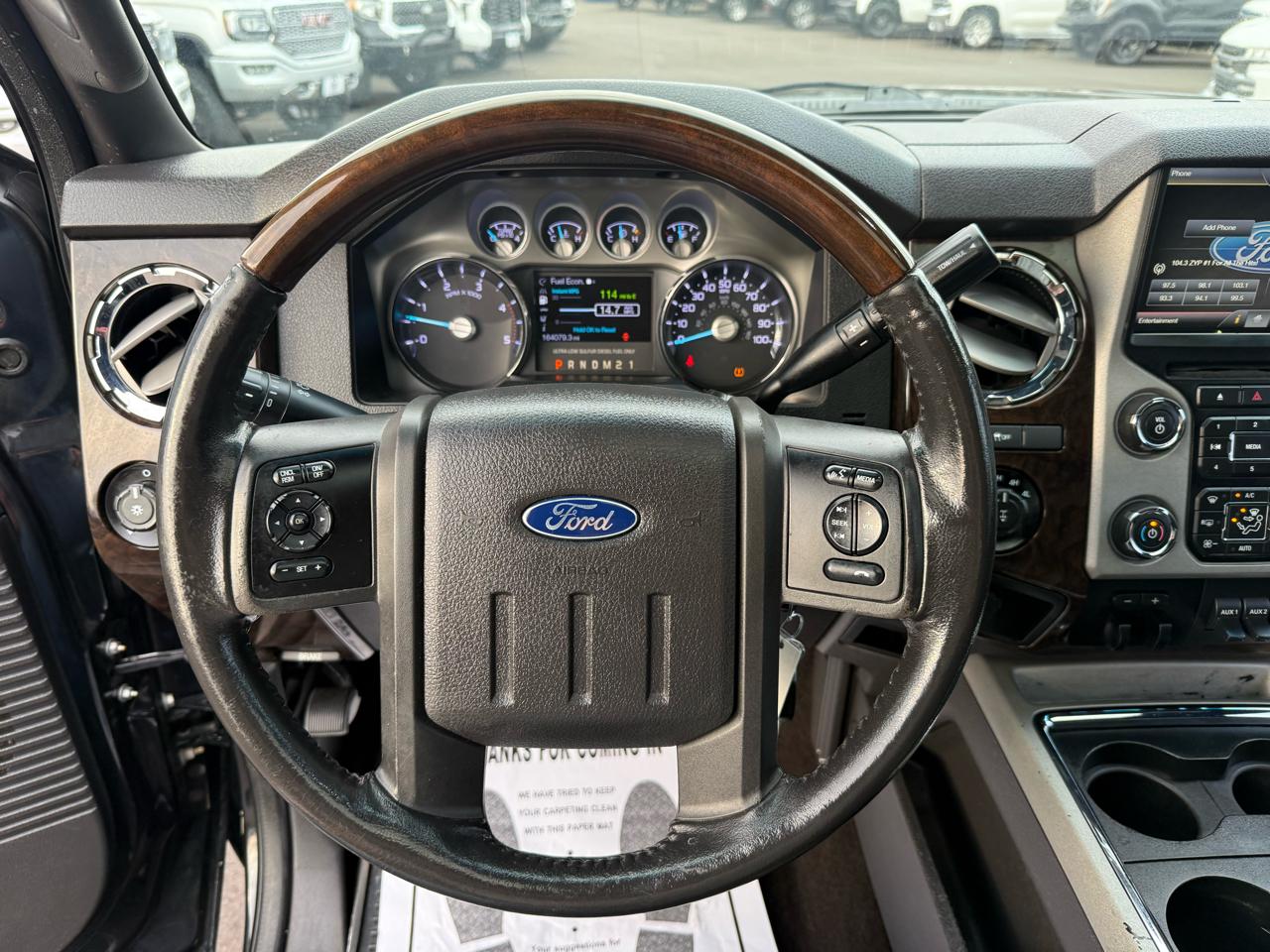 Ford Super Duty F-250 SRW 4WD Crew Cab 156" Platinum 2014