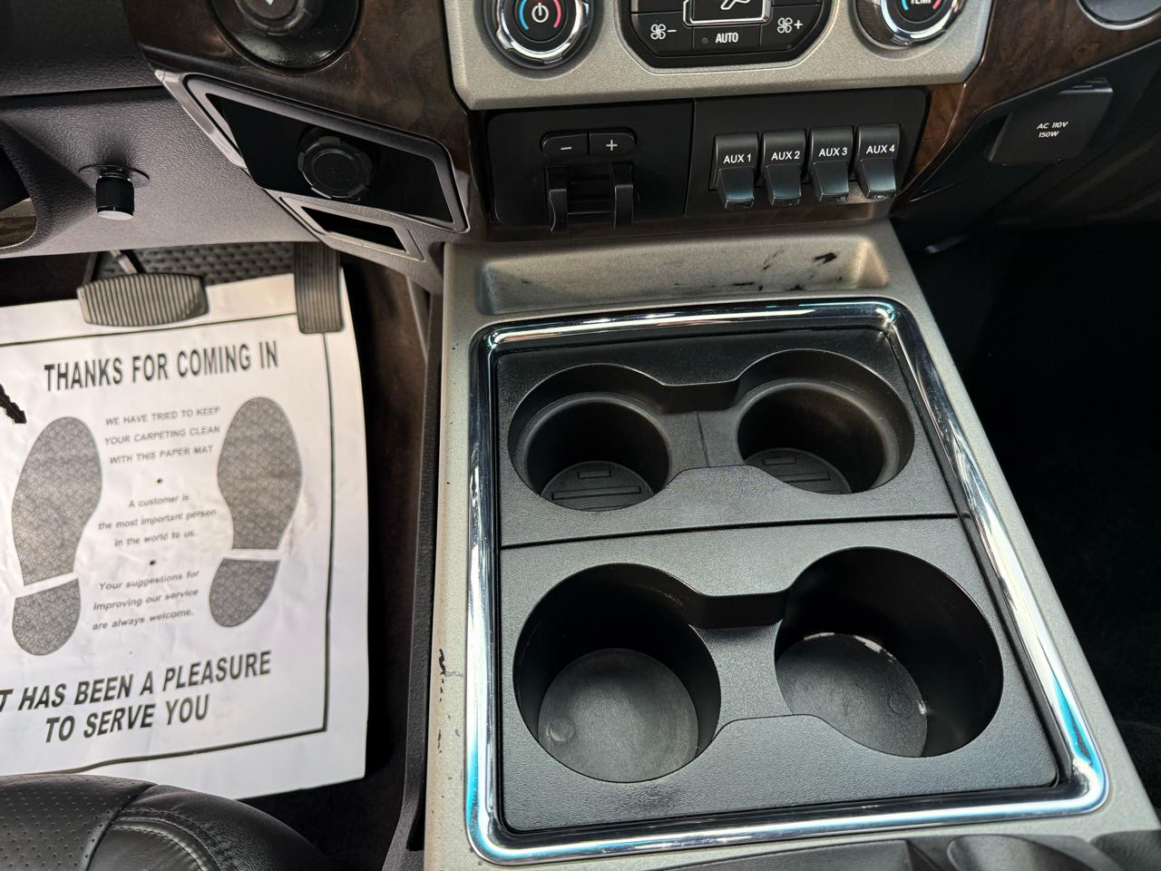 Ford Super Duty F-250 SRW 4WD Crew Cab 156" Platinum 2014