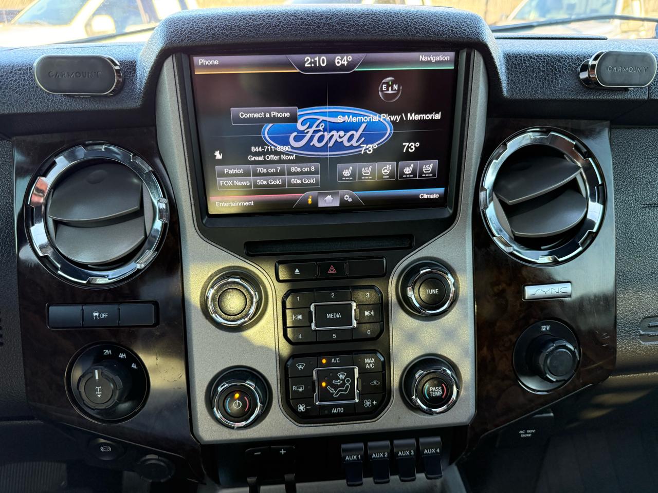 Ford Super Duty F-250 SRW 4WD Crew Cab 172" Platinum 2016