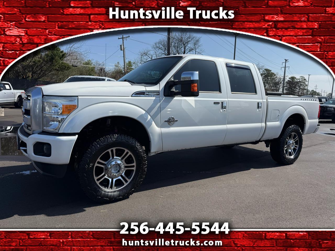 2016 Ford Super Duty F-250 SRW 4WD Crew Cab 156" Platinum