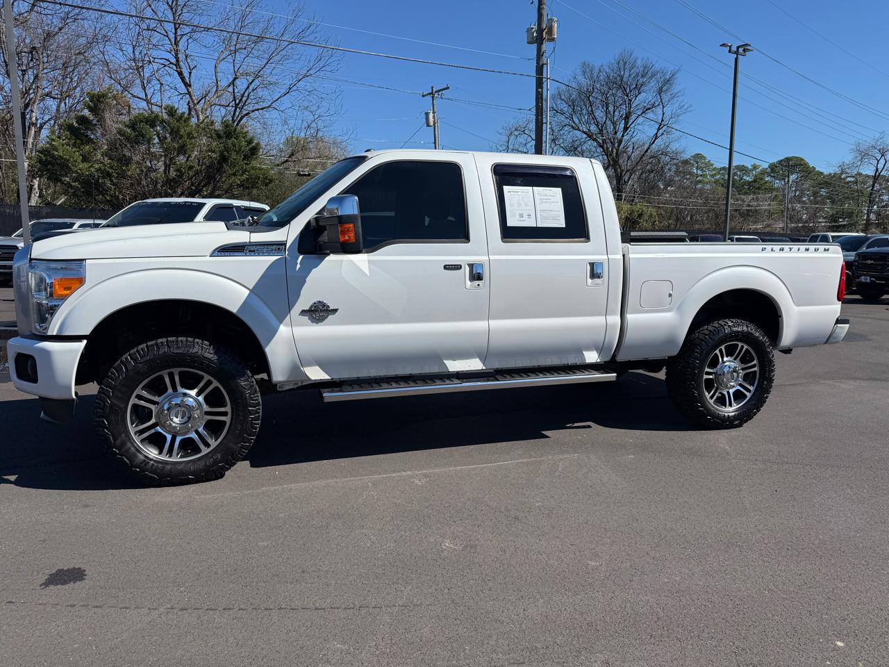 Ford Super Duty F-250 SRW 4WD Crew Cab 156" Platinum 2016