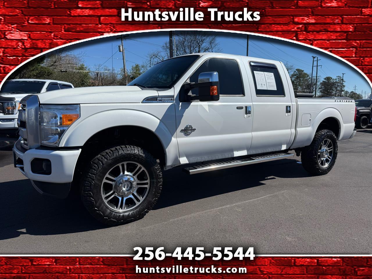 2016 Ford Super Duty F-250 SRW 4WD Crew Cab 156" Platinum