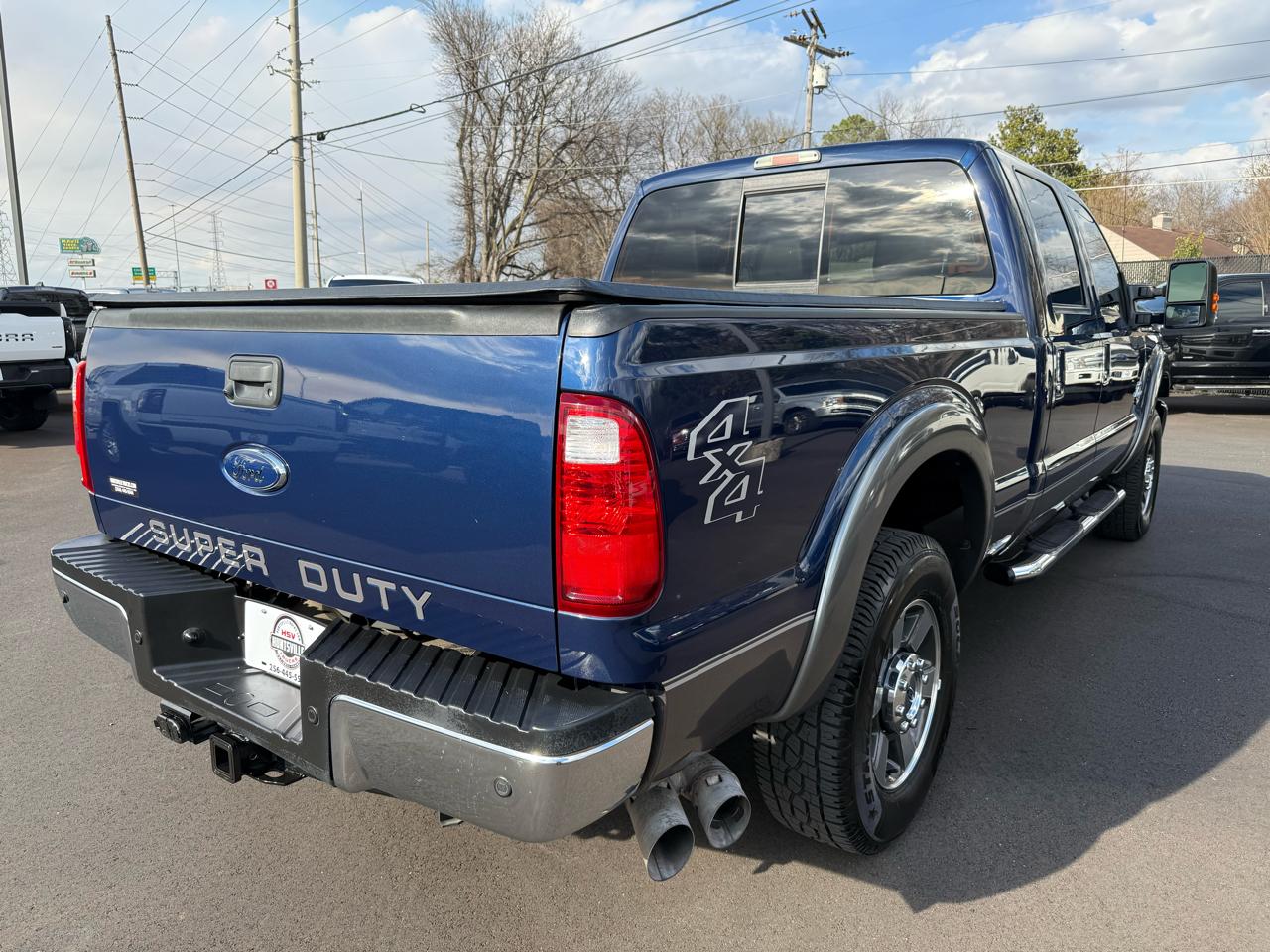 Ford Super Duty F-250 SRW 4WD Crew Cab 156" Lariat 2012