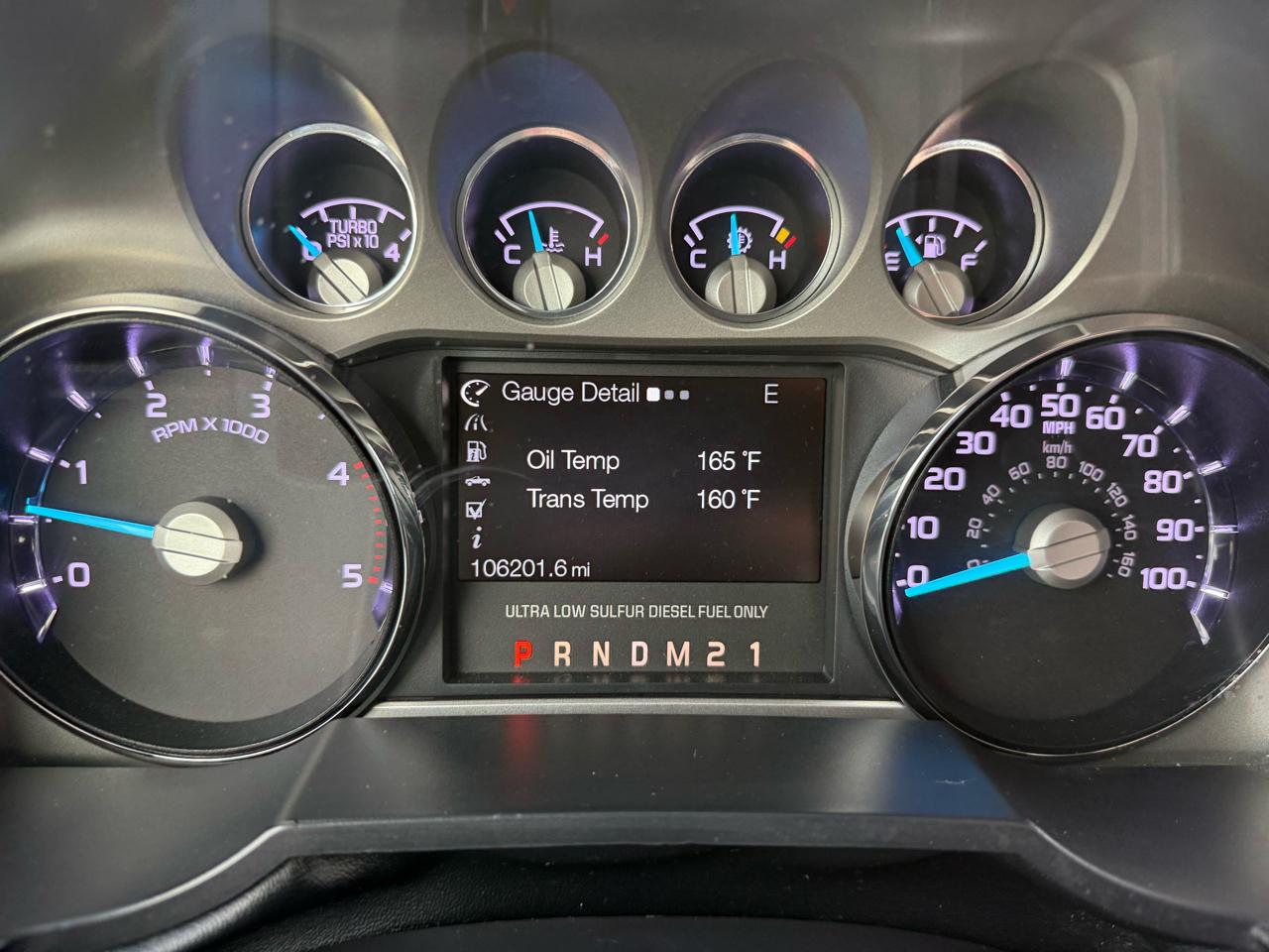 Ford Super Duty F-250 SRW 4WD Crew Cab 156" Lariat 2012