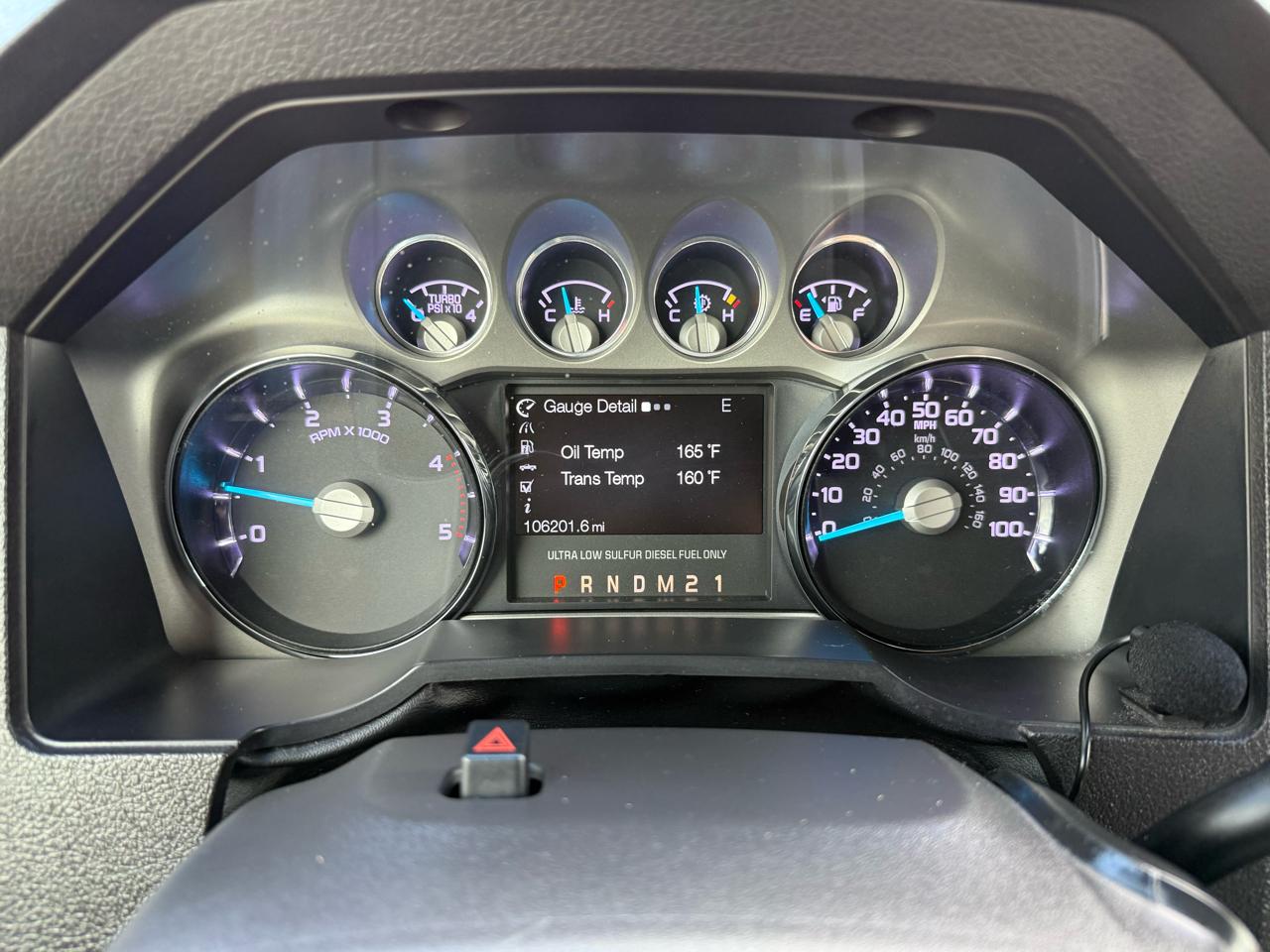 Ford Super Duty F-250 SRW 4WD Crew Cab 156" Lariat 2012