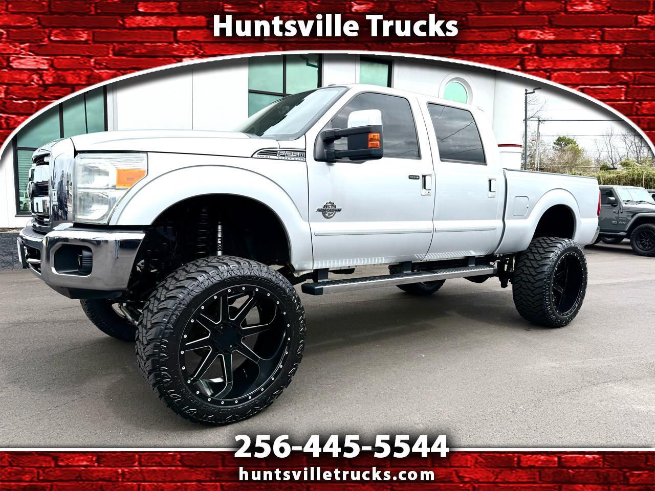 Ford Super Duty F-250 SRW 4WD Crew Cab 156" Lariat 2012
