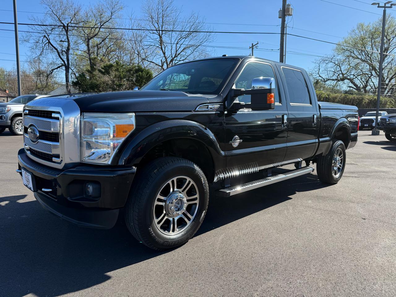 Ford Super Duty F-350 SRW Platinum 4WD Crew Cab 6.75' Box 2015