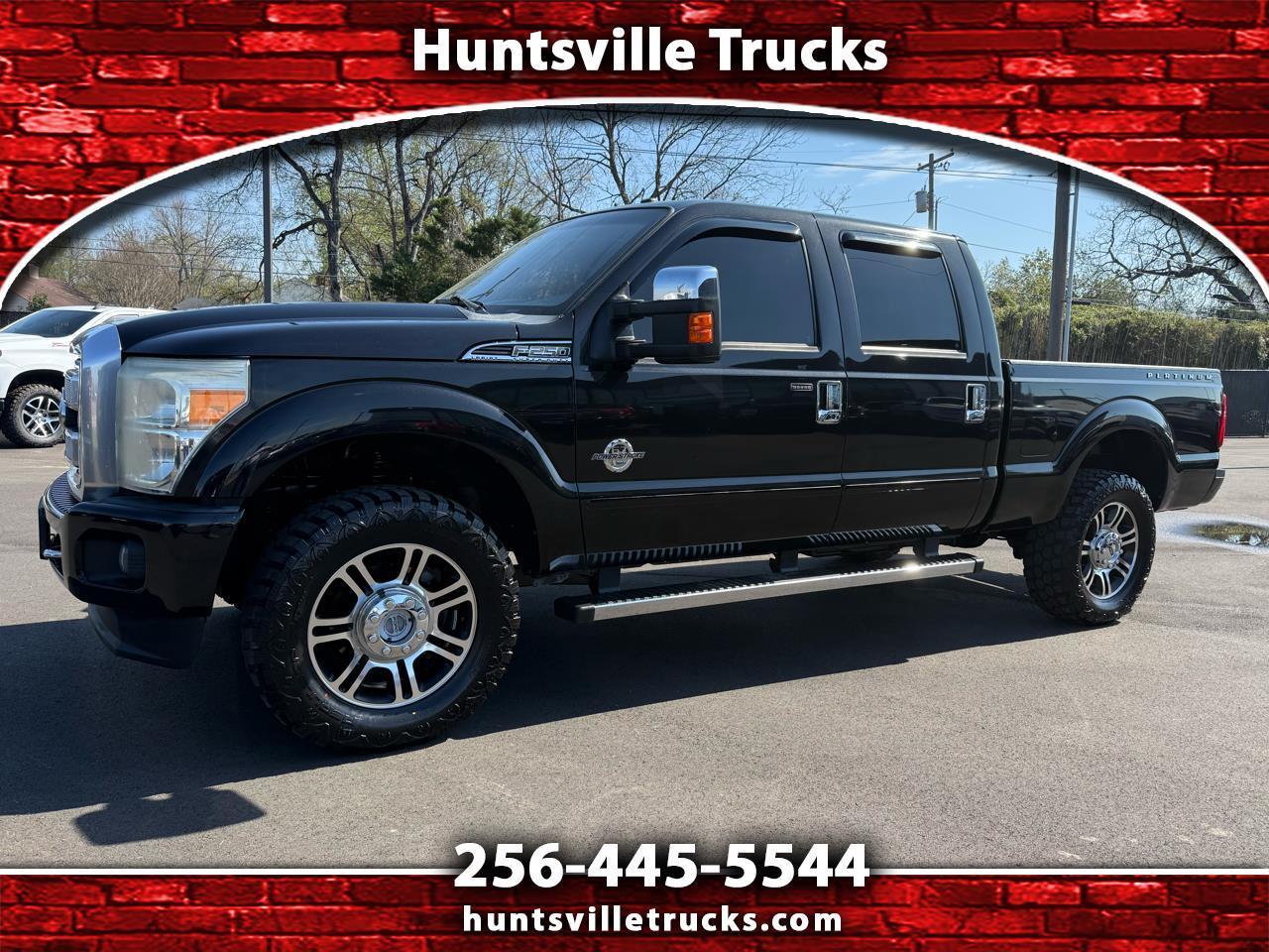 Ford Super Duty F-250 SRW 4WD Crew Cab 156" Platinum 2014