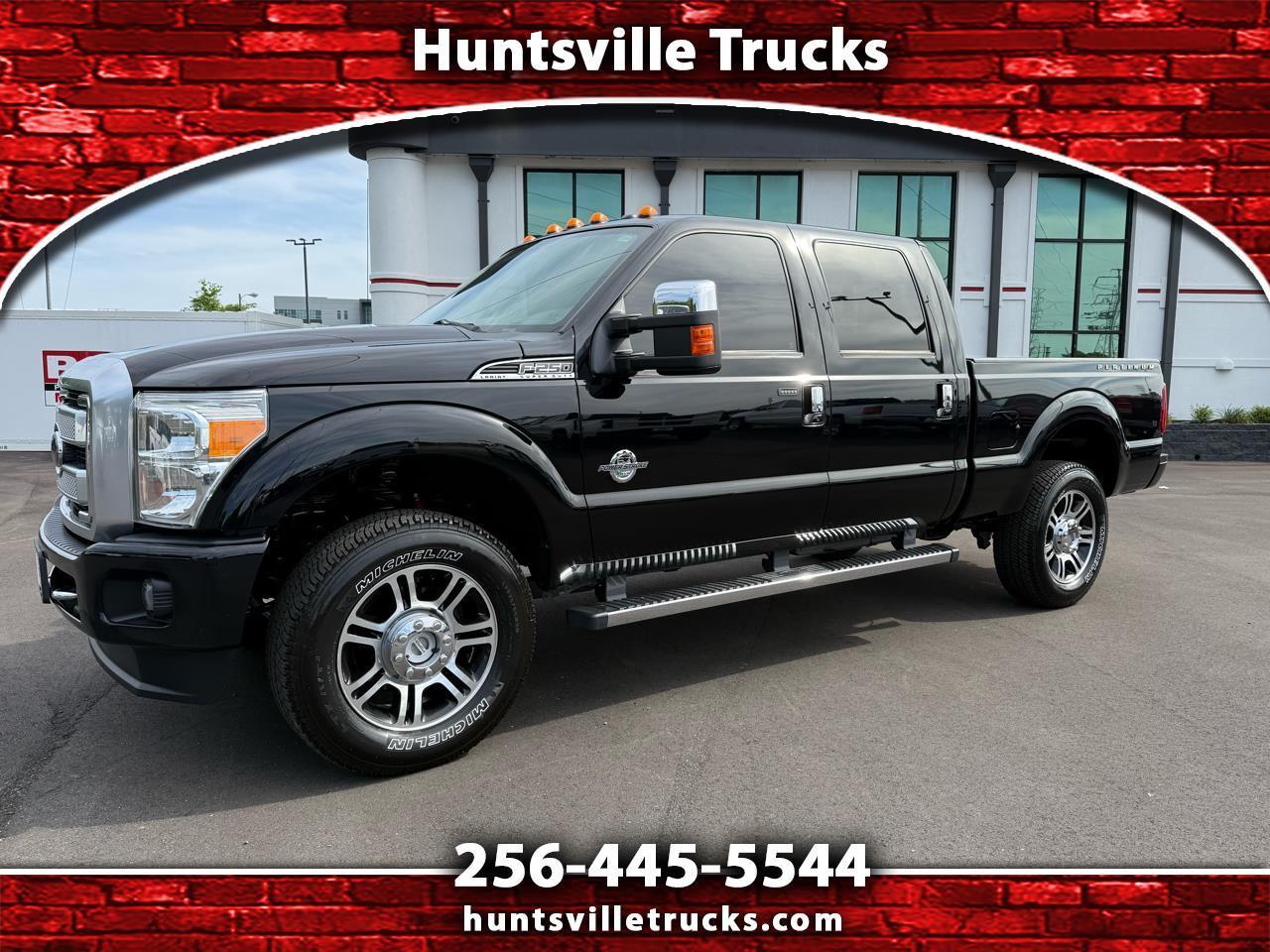 Ford Super Duty F-250 SRW Platinum 4WD Crew Cab 6.75' Box 2016