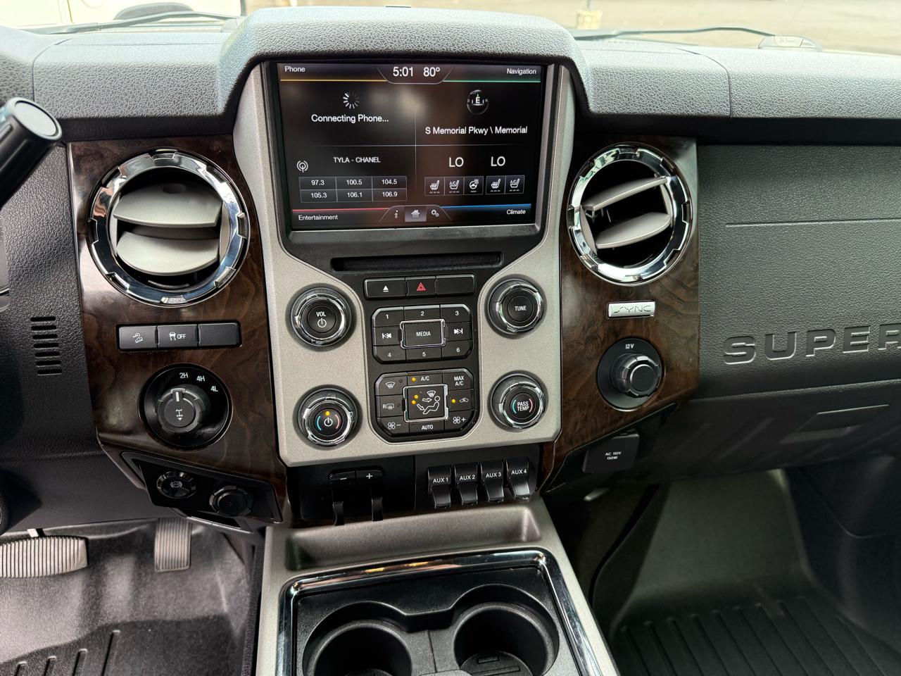 Ford Super Duty F-250 SRW Platinum 4WD Crew Cab 6.75' Box 2016