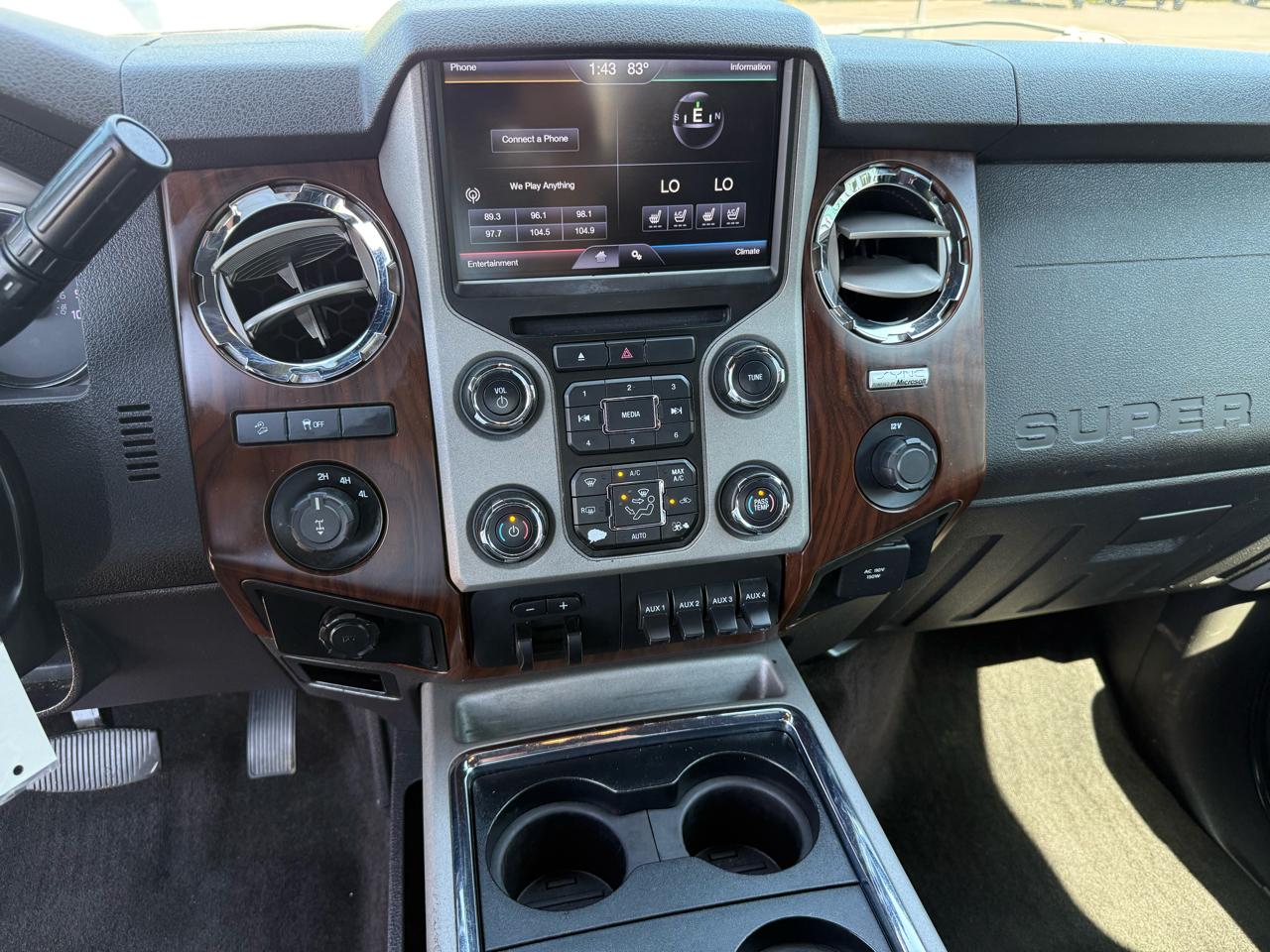 Ford Super Duty F-250 SRW Lariat 4WD Crew Cab 6.75' Box 2013