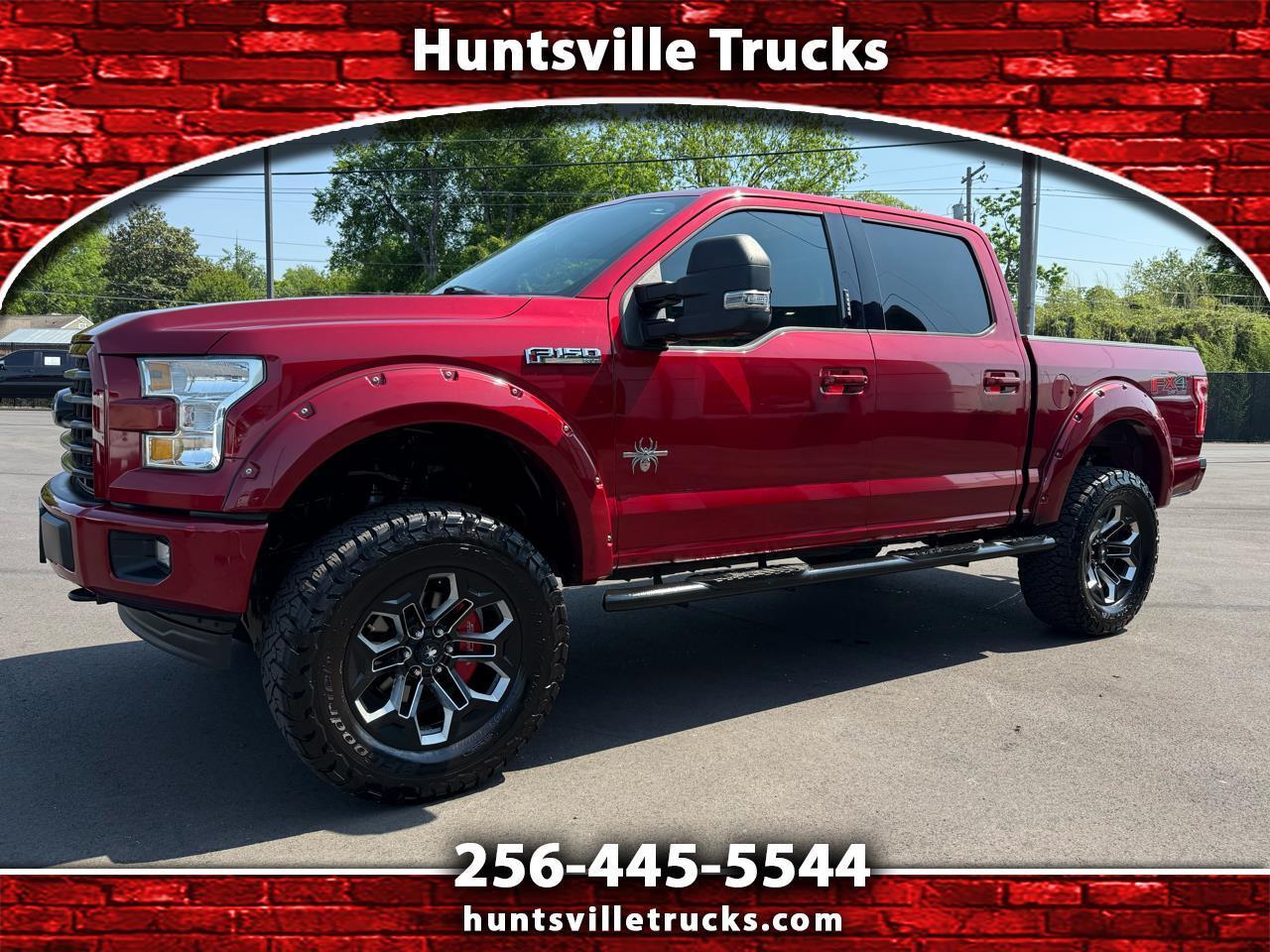 2017 Ford F-150 4WD SuperCrew Black Widow