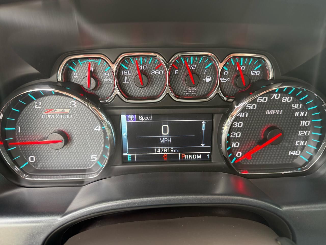 Chevrolet Silverado 2500HD 4WD Crew Cab 153.7" LTZ 2016