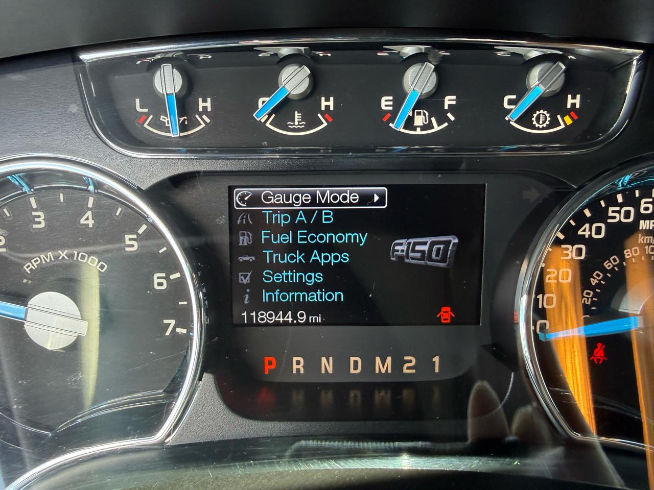 Ford F-150 4WD SuperCrew 139" Lariat 2014