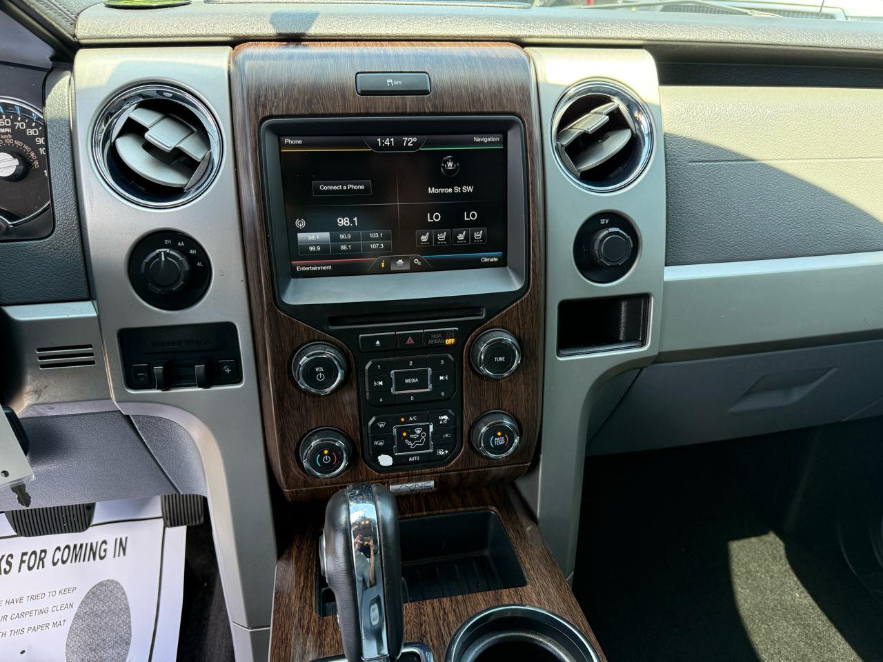 Ford F-150 4WD SuperCrew 139" Lariat 2014