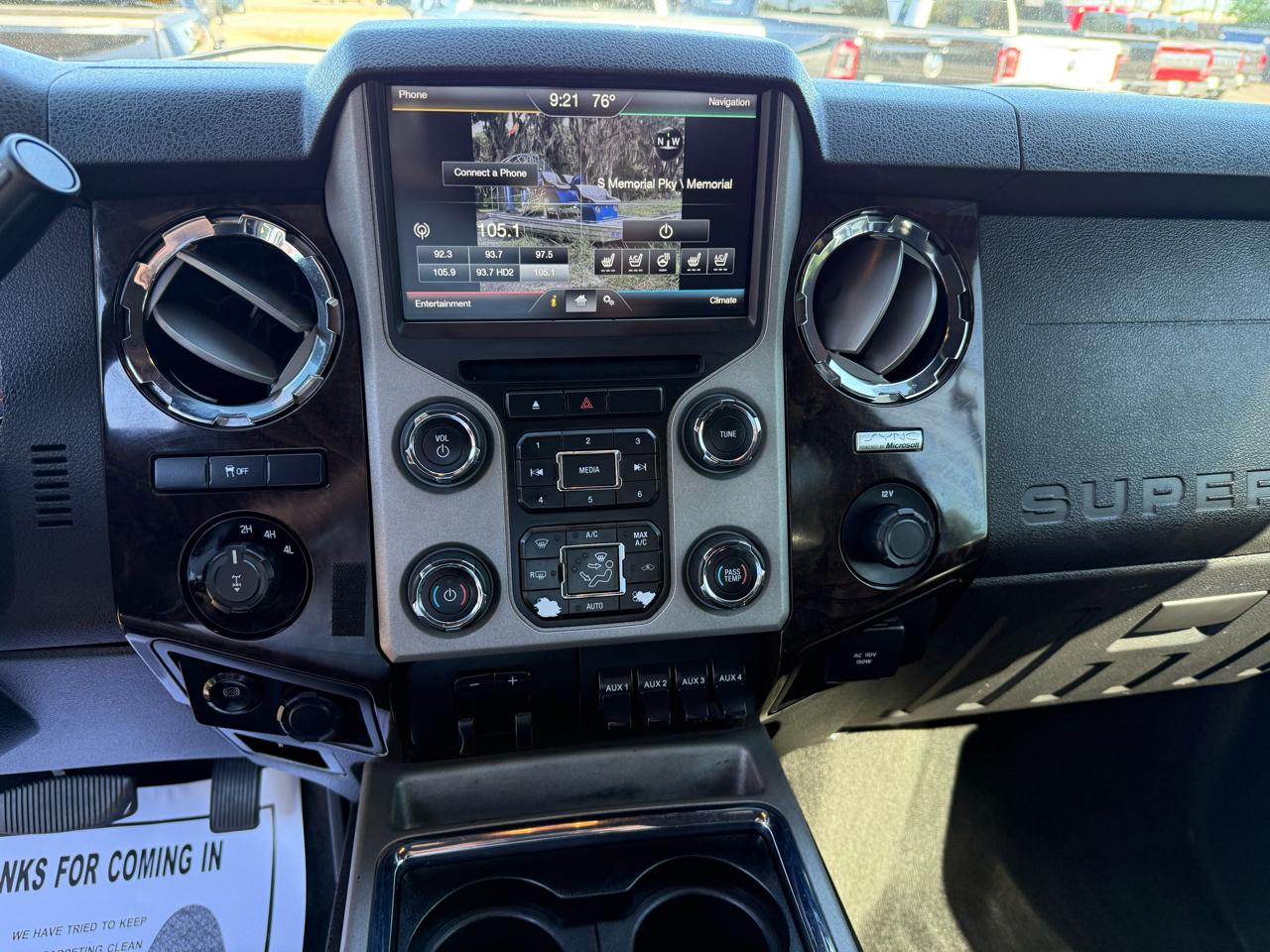 Ford Super Duty F-250 SRW Platinum 4WD Crew Cab 6.75' Box 2015