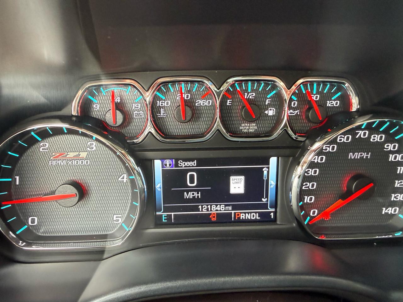 Chevrolet Silverado 2500HD 4WD Crew Cab 153.7" LTZ 2017