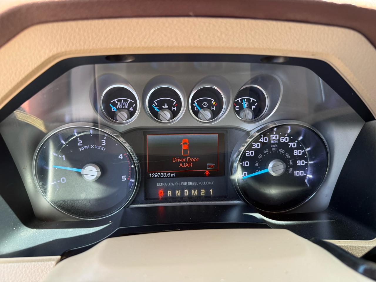 Ford Super Duty F-250 SRW King Ranch 4WD Crew Cab 6.75' Box 2013