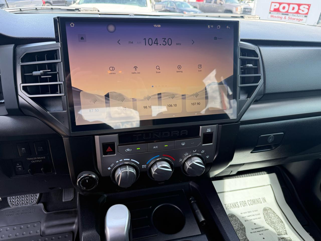 Toyota Tundra 4WD SR5 CrewMax 5.5' Bed 5.7L FFV (Natl) 2019
