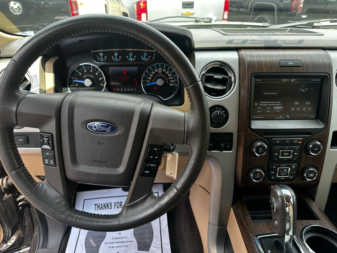 Ford F-150 Lariat Reg. Cab Short Bed 4WD 2013