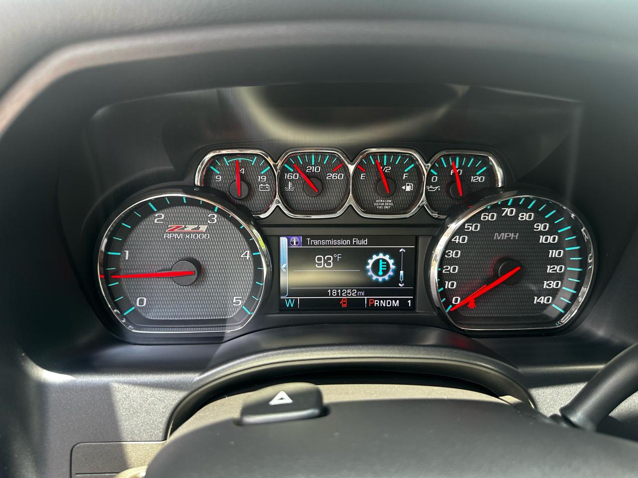 Chevrolet Silverado 2500HD 4WD Crew Cab 153.7" LTZ 2016