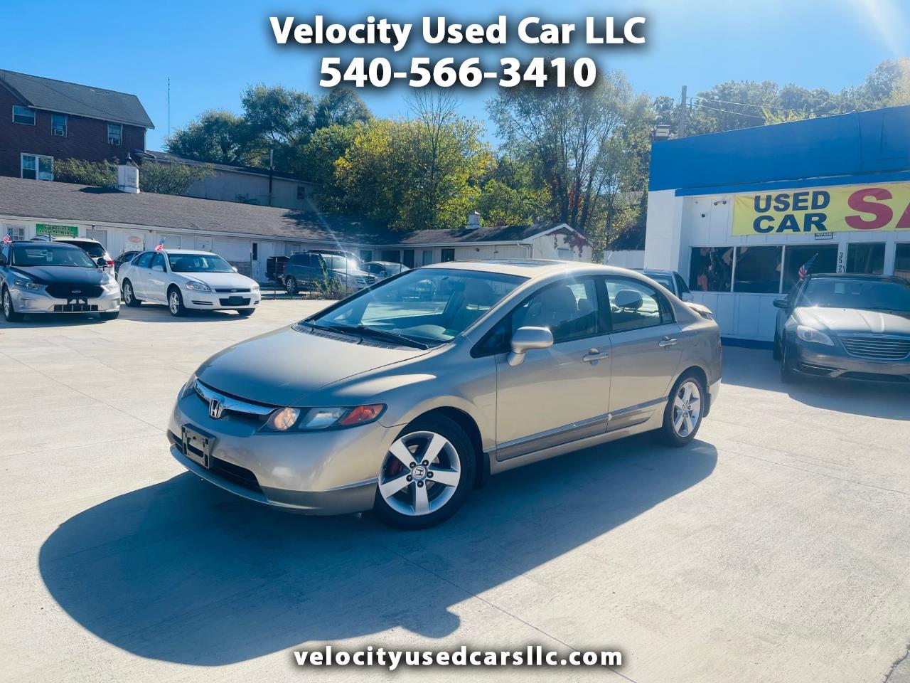2008 Honda Civic EX Sedan AT with Navigation