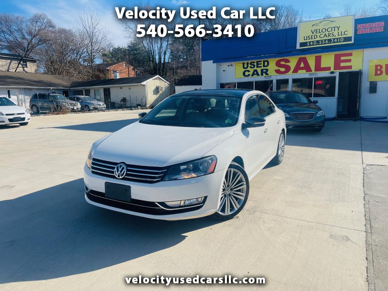 2014 Volkswagen Passat 1.8T SE AT PZEV