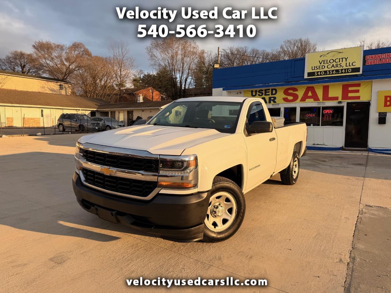 2018 Chevrolet Silverado 1500 Work Truck Long Box 2WD
