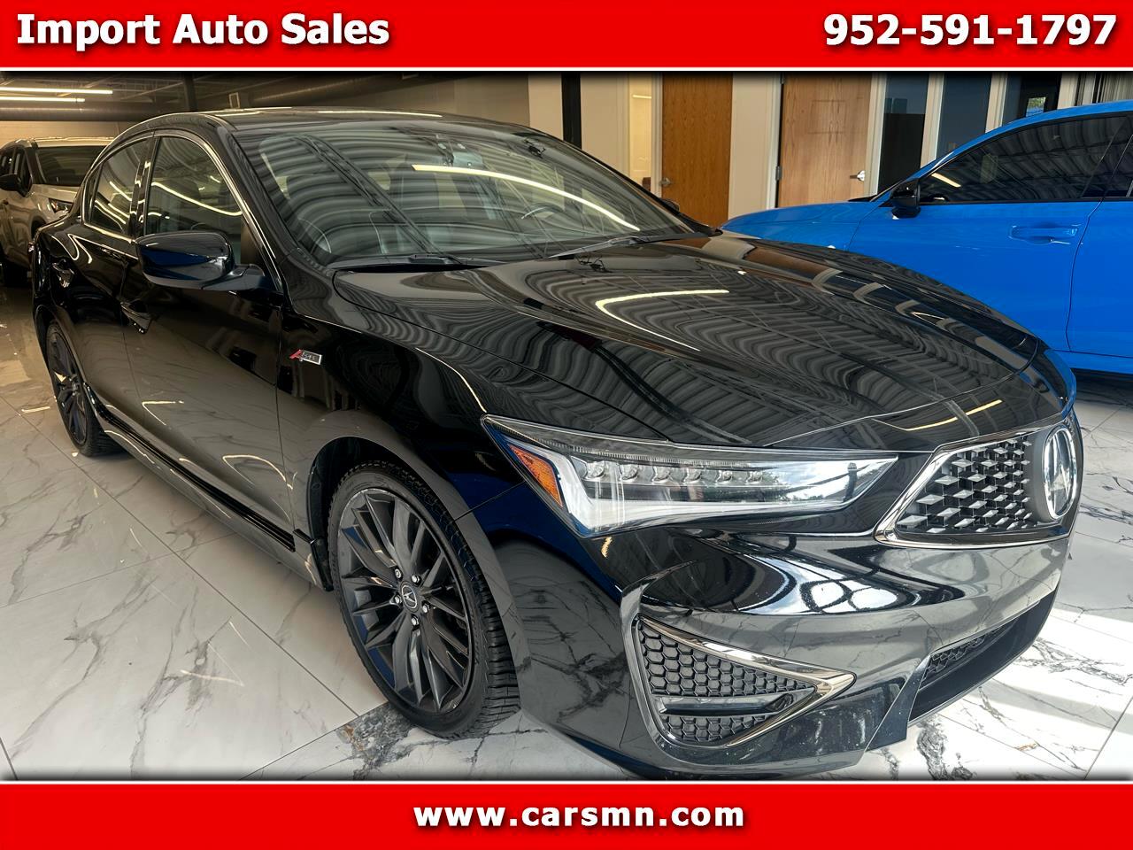 Acura ILX Sedan w/Premium/A-SPEC Pkg 2019