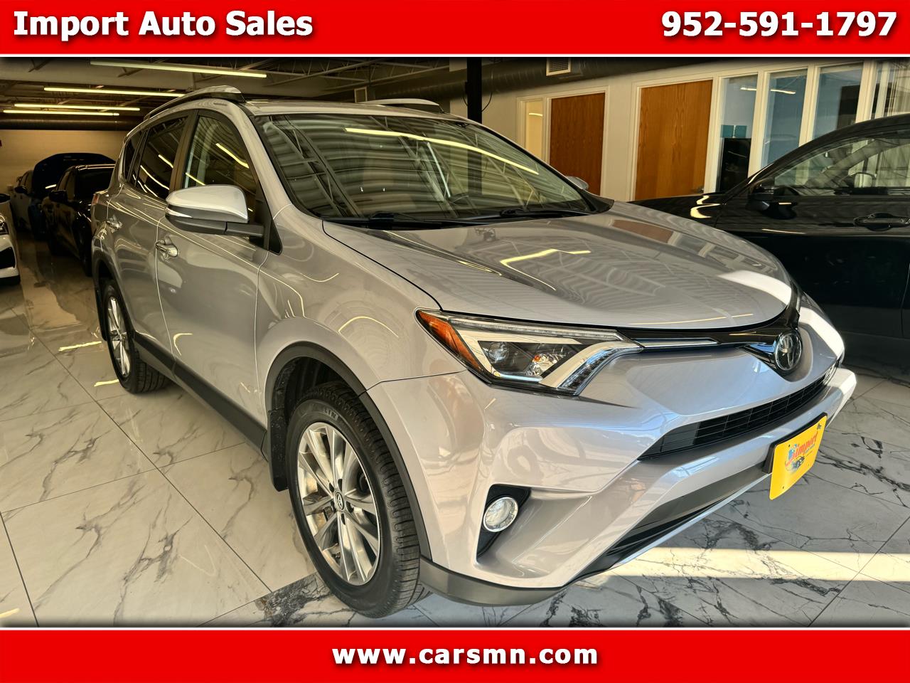Toyota RAV4 Limited AWD (Natl) 2018 Toyota RAV4 Limited AWD (Natl) 2018