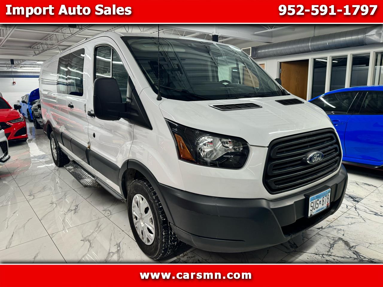 Ford Transit Van T-150 148" Low Rf 8600 GVWR Swing-Out RH Dr 2017