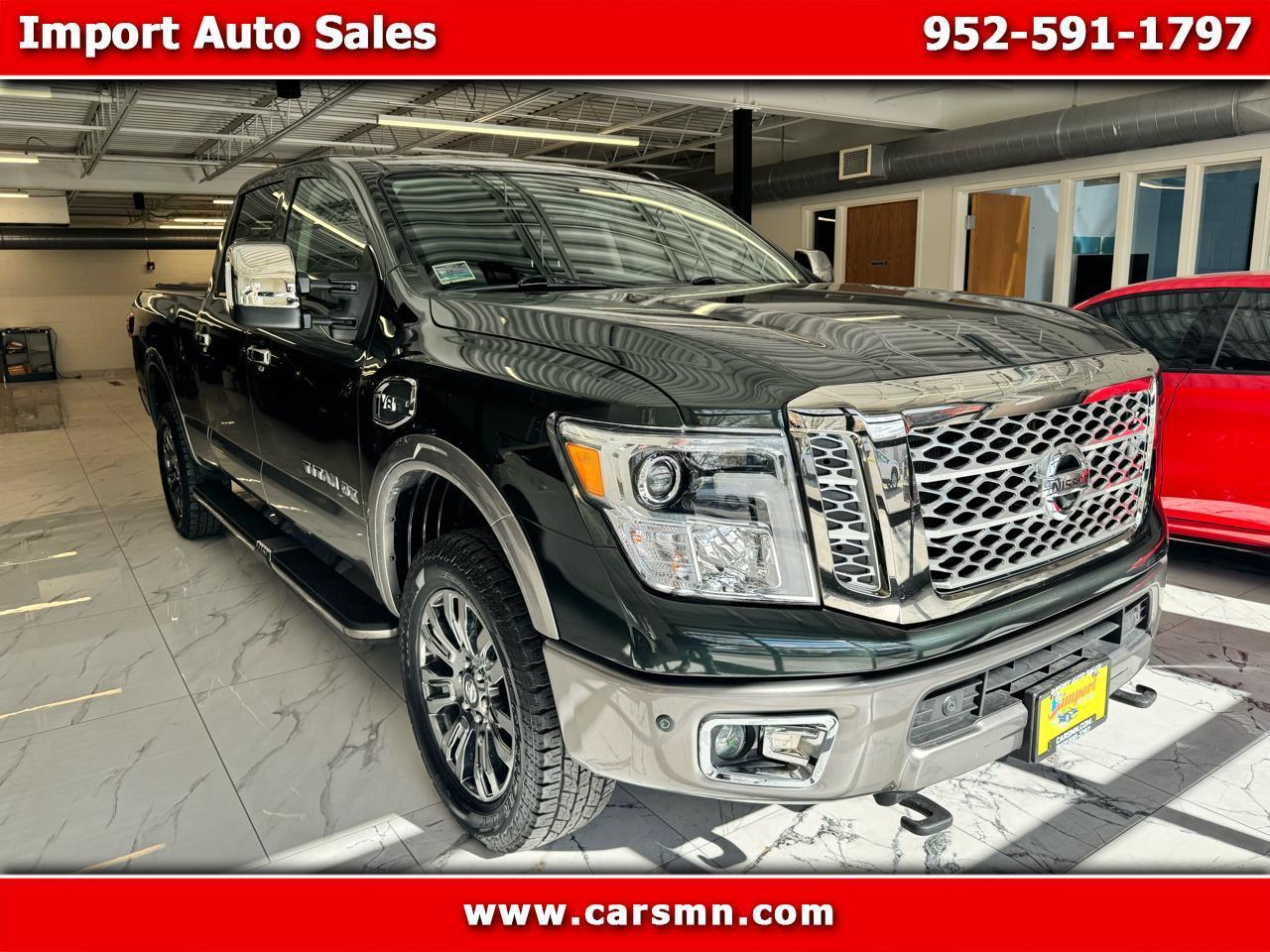 Nissan Titan XD 4x4 Gas Crew Cab Platinum Reserve 2019