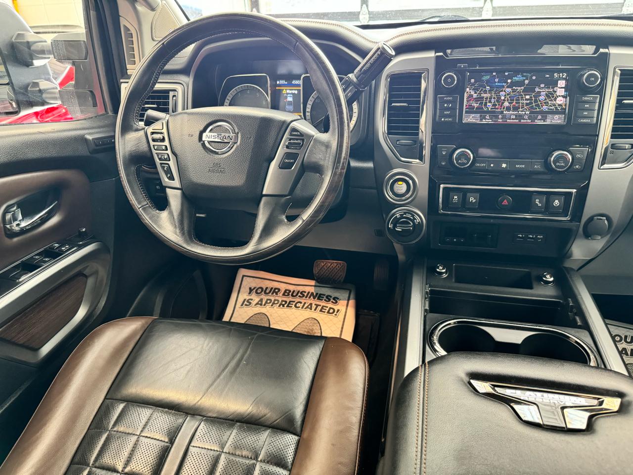 Nissan Titan XD 4x4 Gas Crew Cab Platinum Reserve 2019