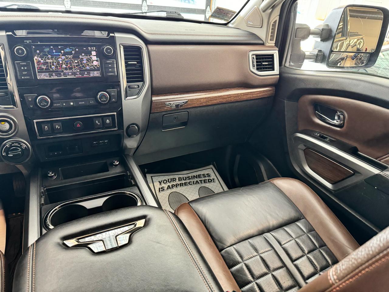 Nissan Titan XD 4x4 Gas Crew Cab Platinum Reserve 2019